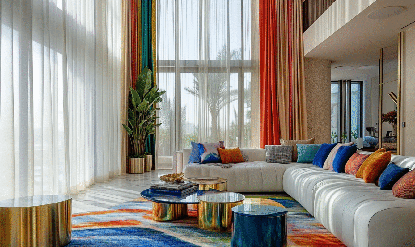 Bespoke luxury drapes
