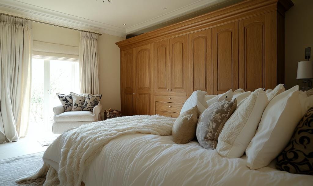 Cashmere white curtains