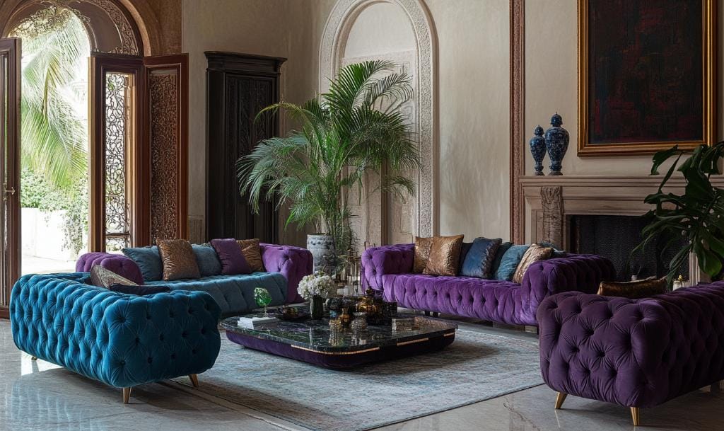 Colour statements with upholstery companies in Dubai