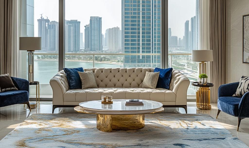 Bespoke sofa upholstery in Dubai