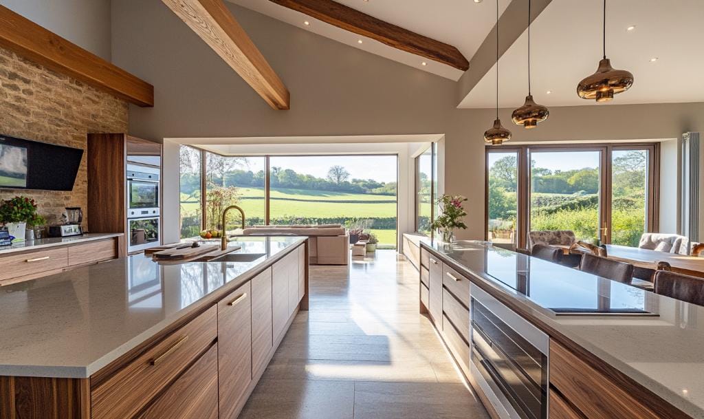 Modern kitchen cabinet design