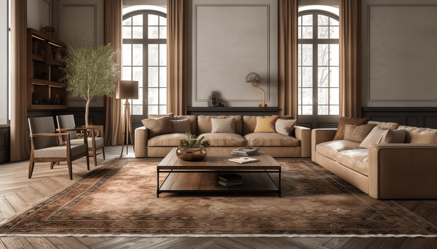 Luxury Living Room Rugs | Style & Texture Guide