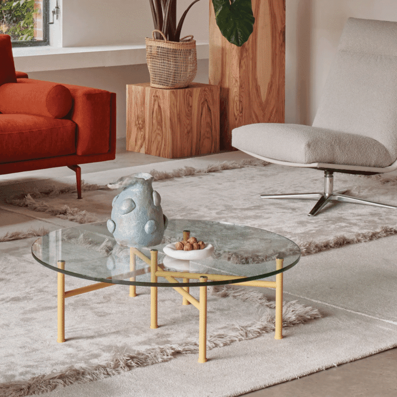 leolux fauteuil​ in a living room