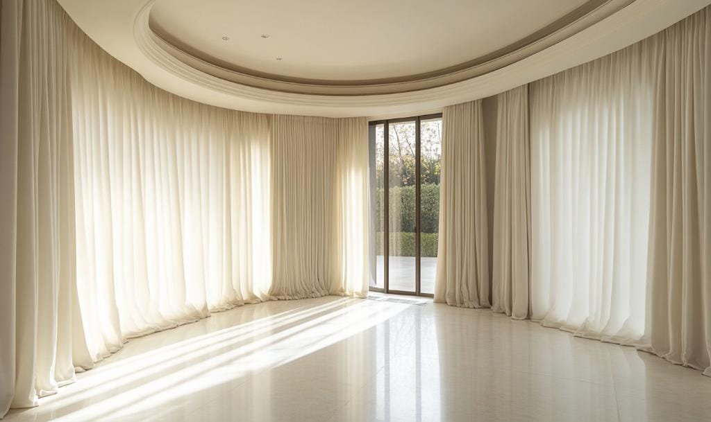 Best extended modern curtain designs in Dubai
