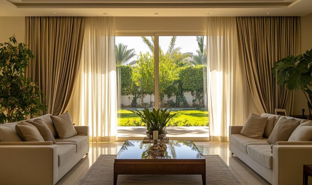 French style types of curtains