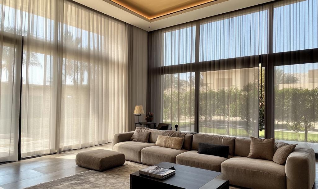 metal elements in blinds