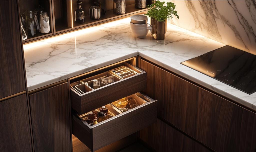 Latest small kitchen cabinets
