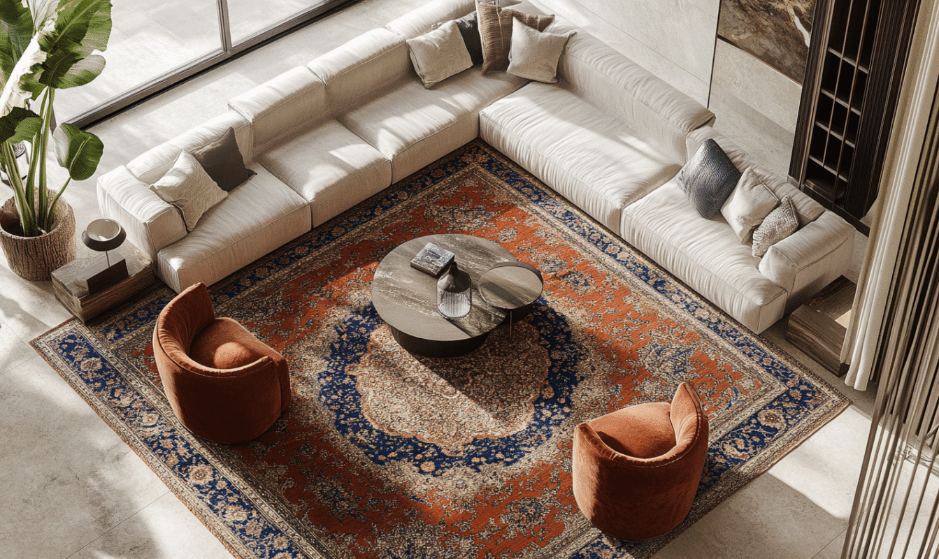 Latest red persian rug