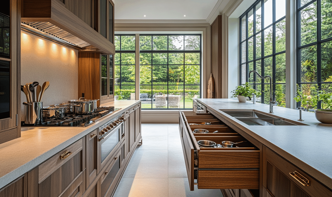 bespoke kitchen cupboards in Dubai