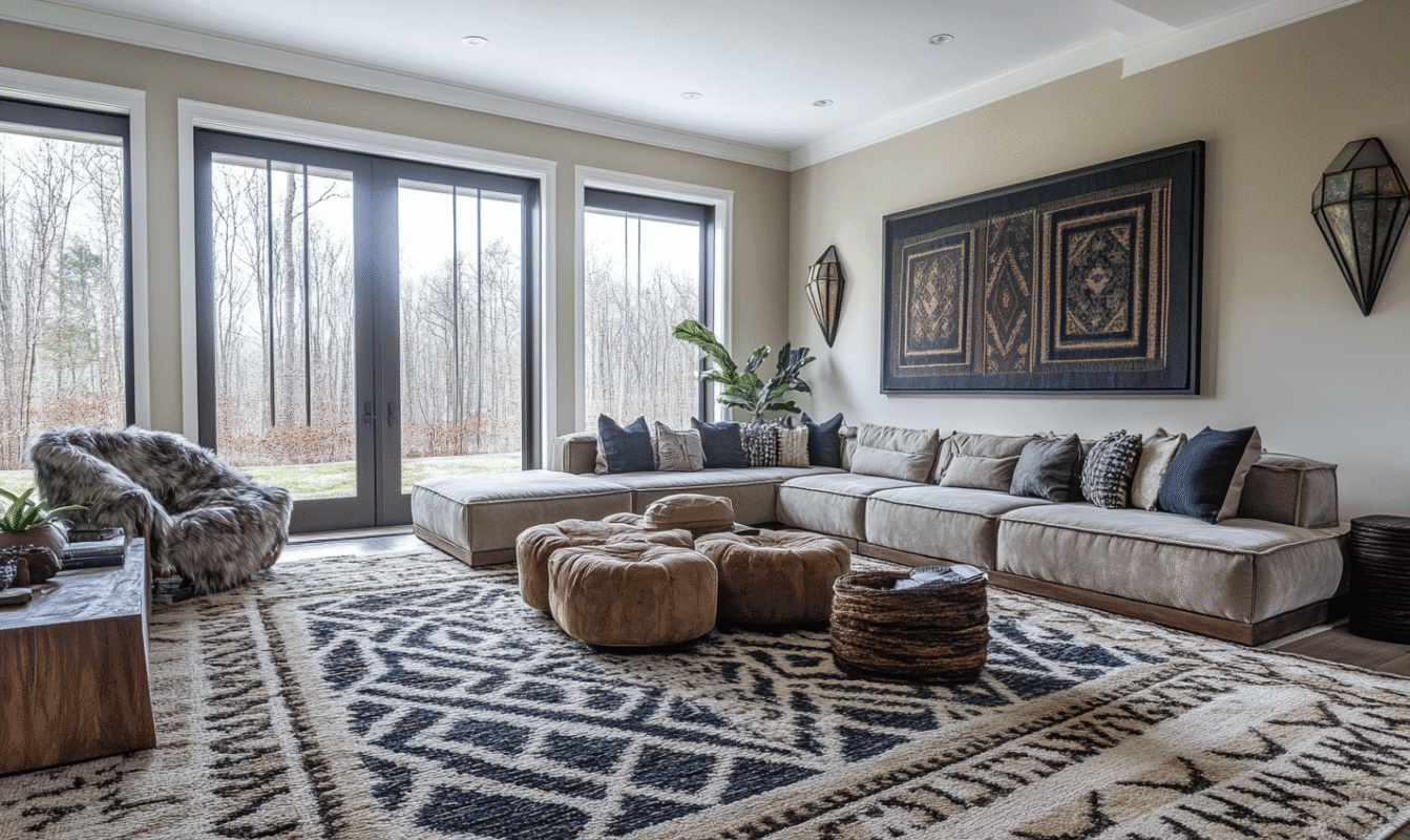 Invest in living room carpet rugs
