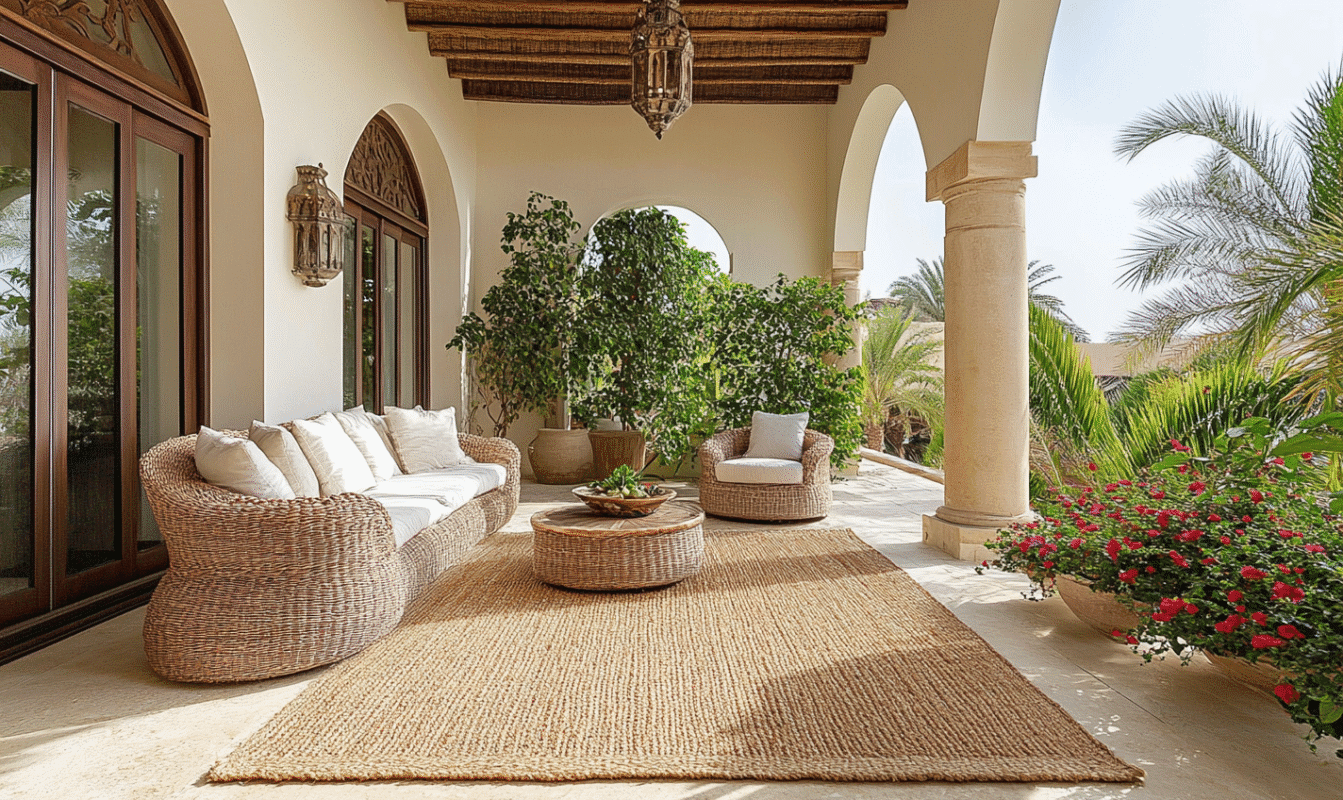 outdoor rug​ in Dubai