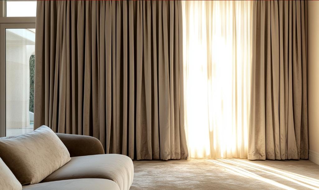 Layering with modern curtain designs