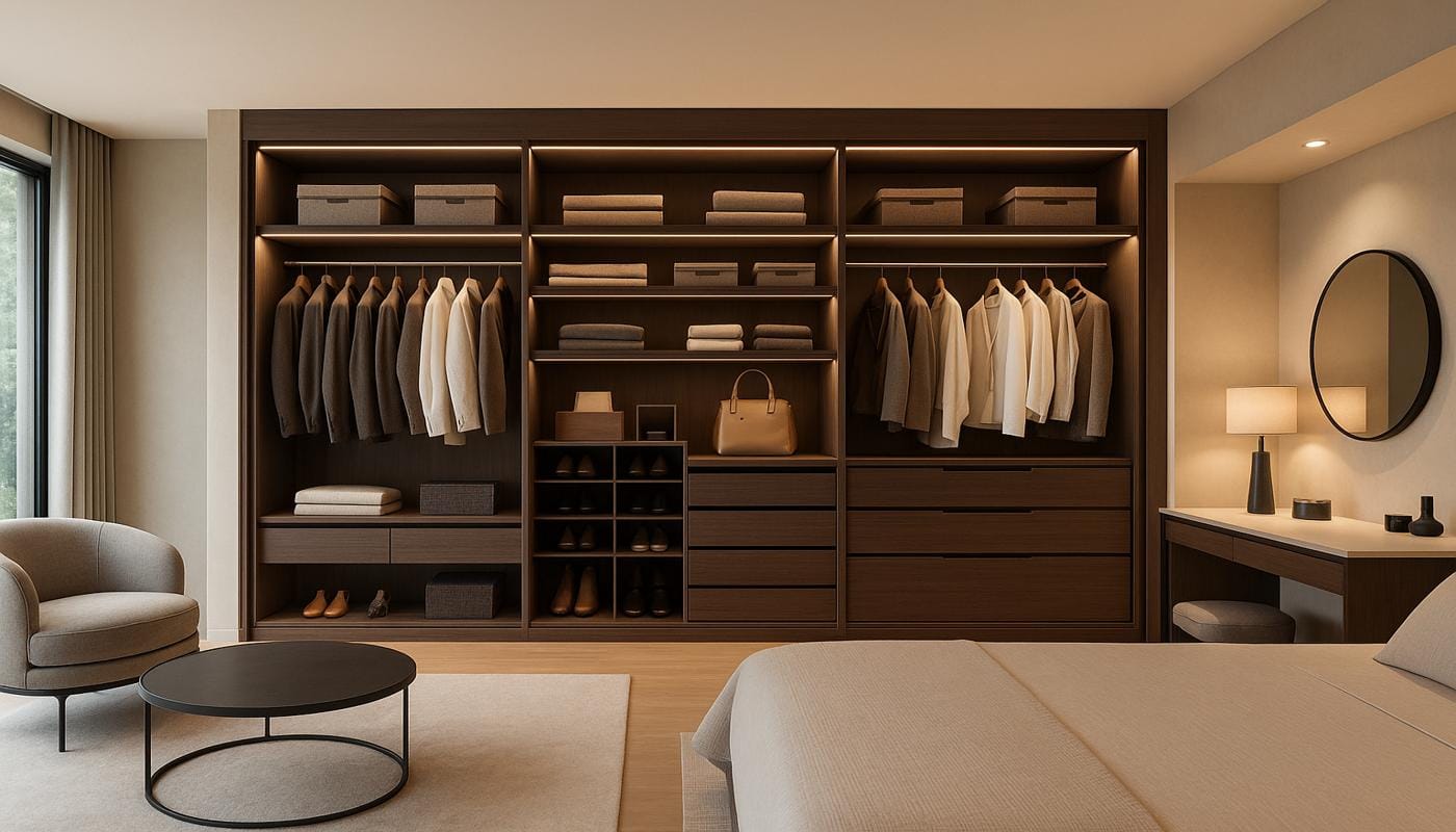 modern wardrobe designs for bedroom​