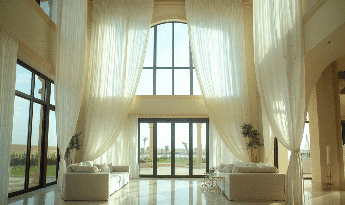 Caring for luxury drapes