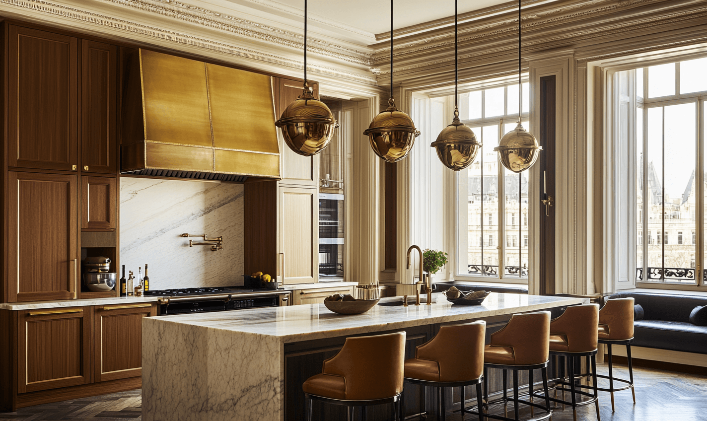 Blending Contemporary And Traditional Kitchen Design Styles