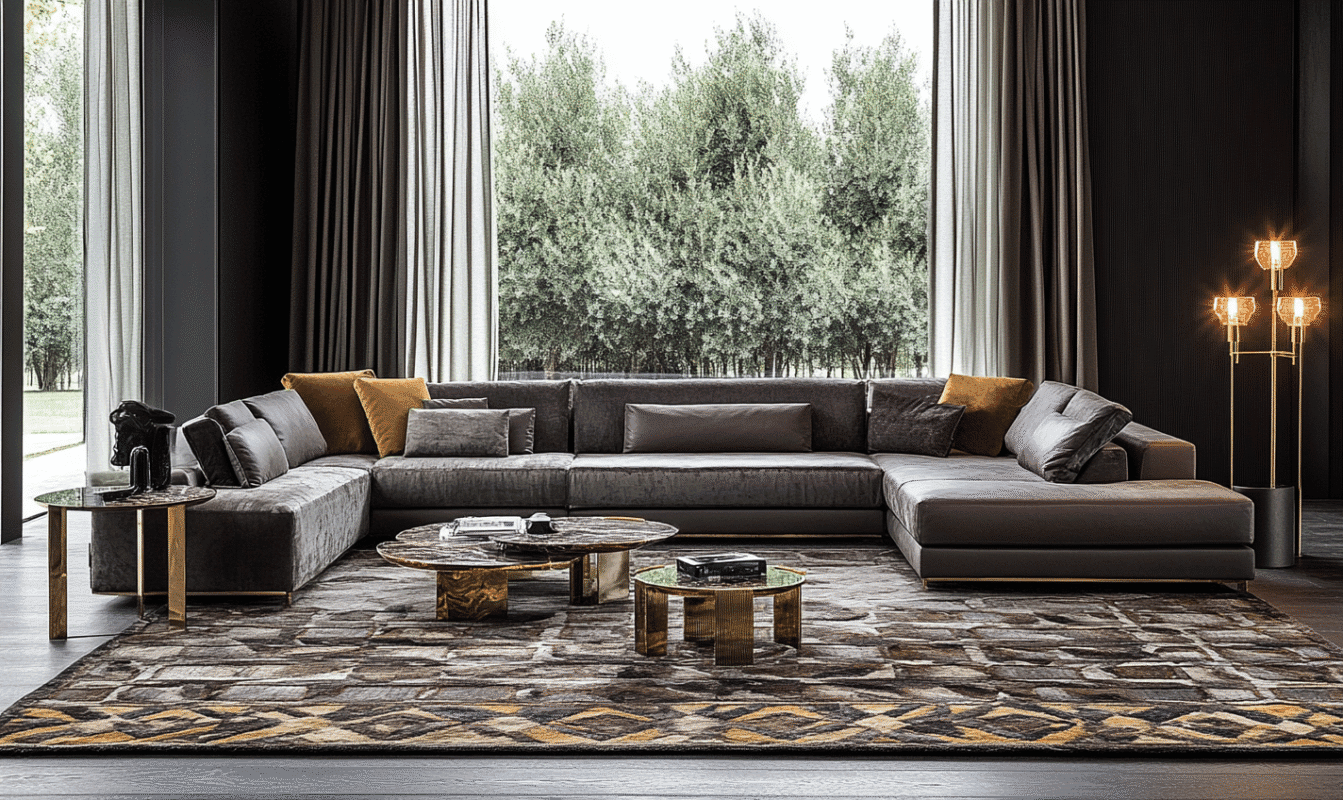 Modern living room carpet rugs​