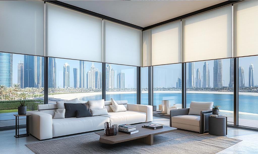 Modern window curtains​ in Dubai