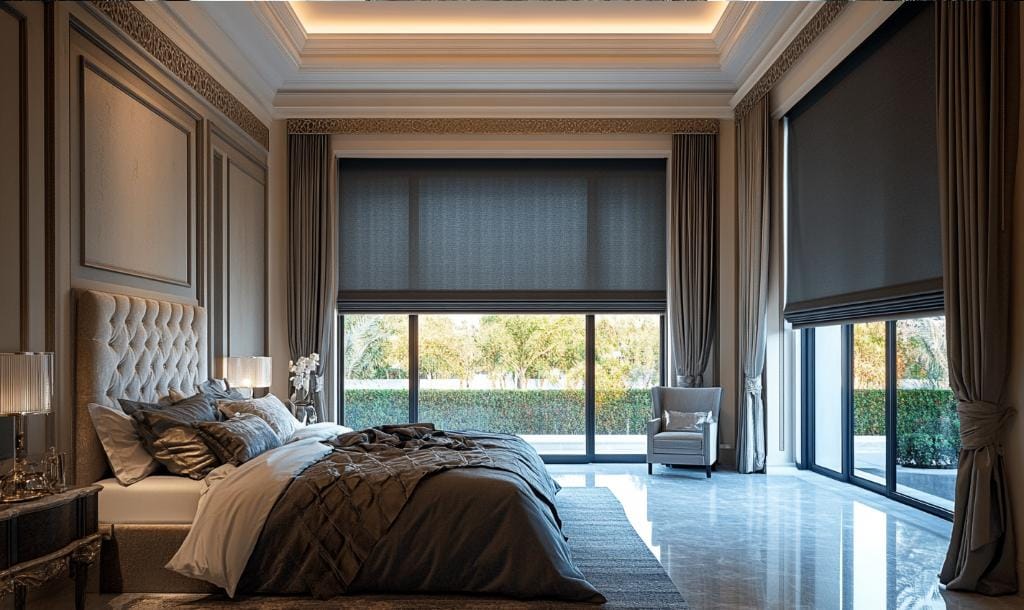 Bespoke blackout window curtains Dubai