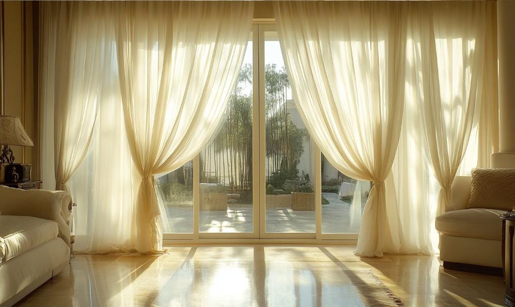 Best designer sheer curtains