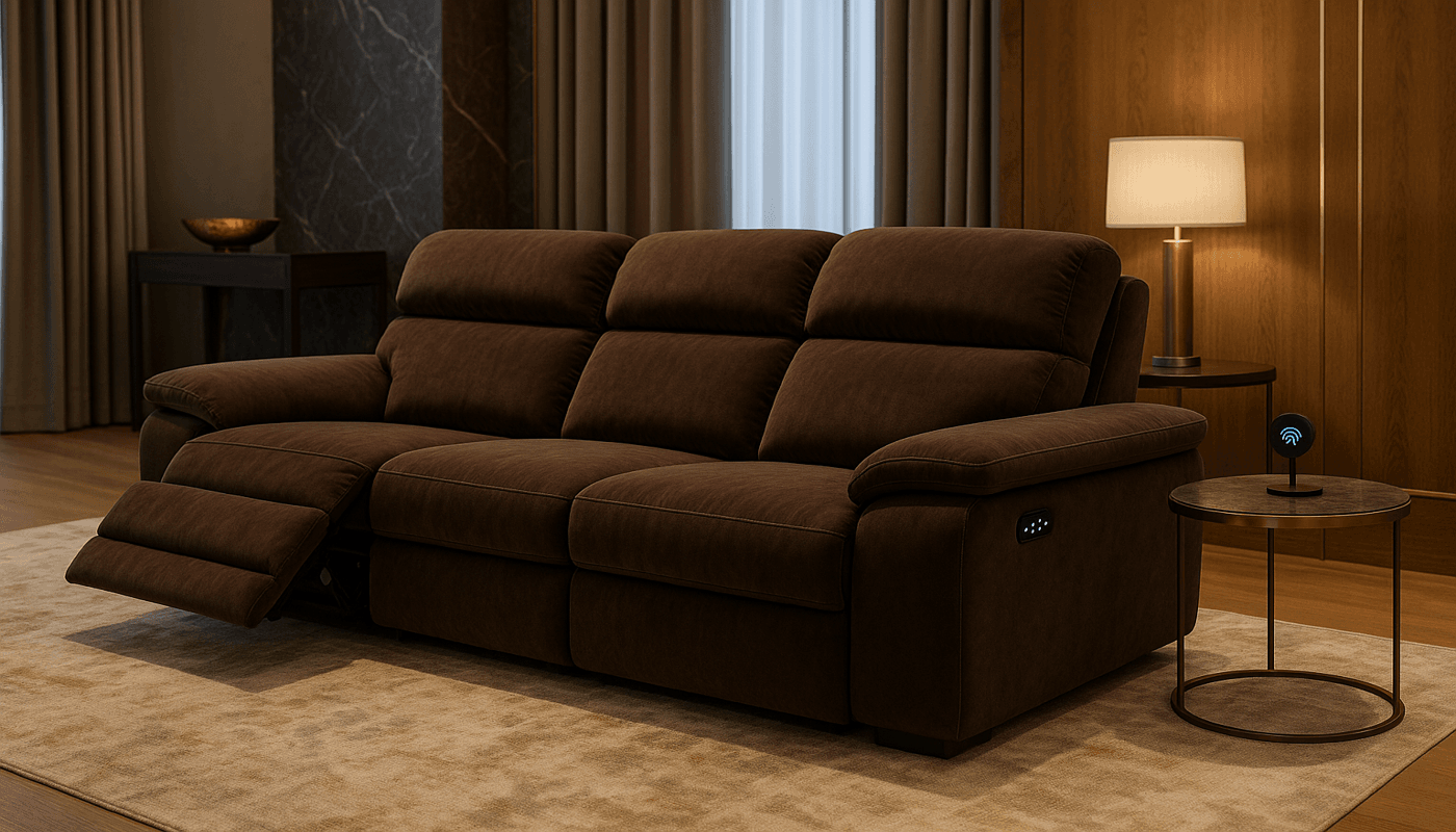 smart luxury recliner sofa