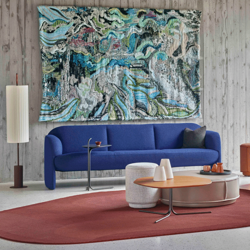 leolux sofa​ in living room