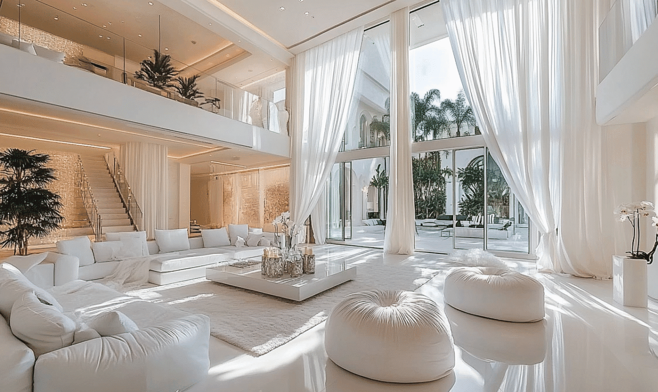 Solar modern curtain designs for living room