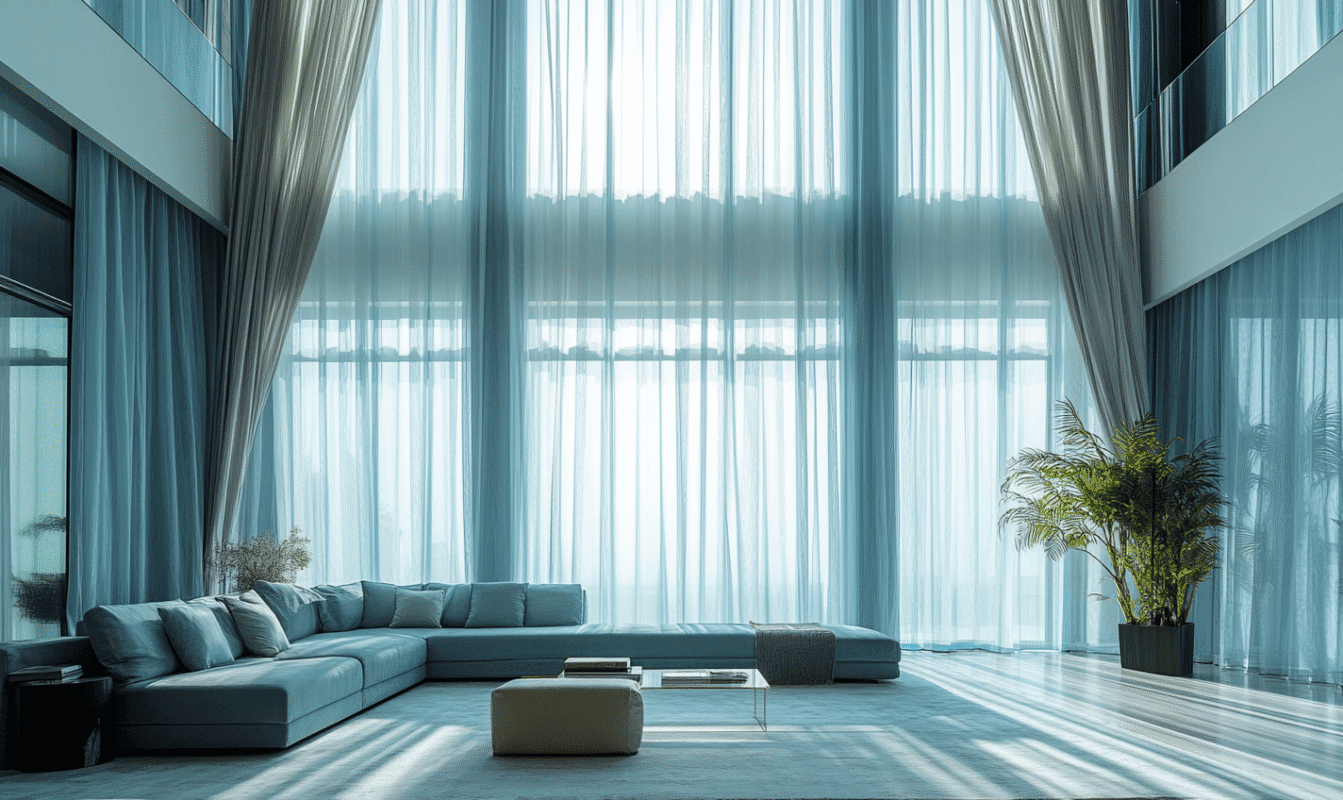 Decorating with luxury drapes