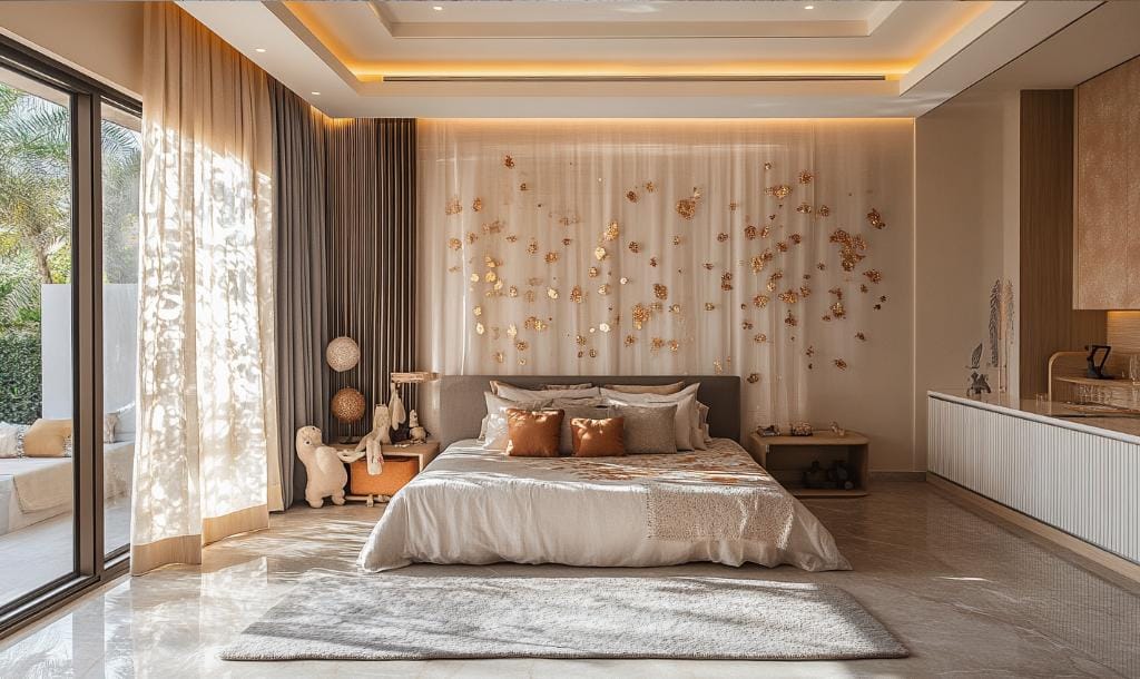 Designer kids room curtains in Dubai