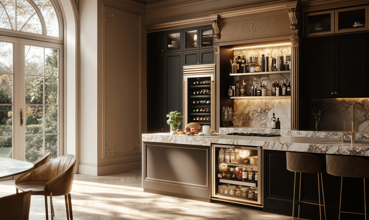 Blending Contemporary And Traditional Kitchen Design Styles