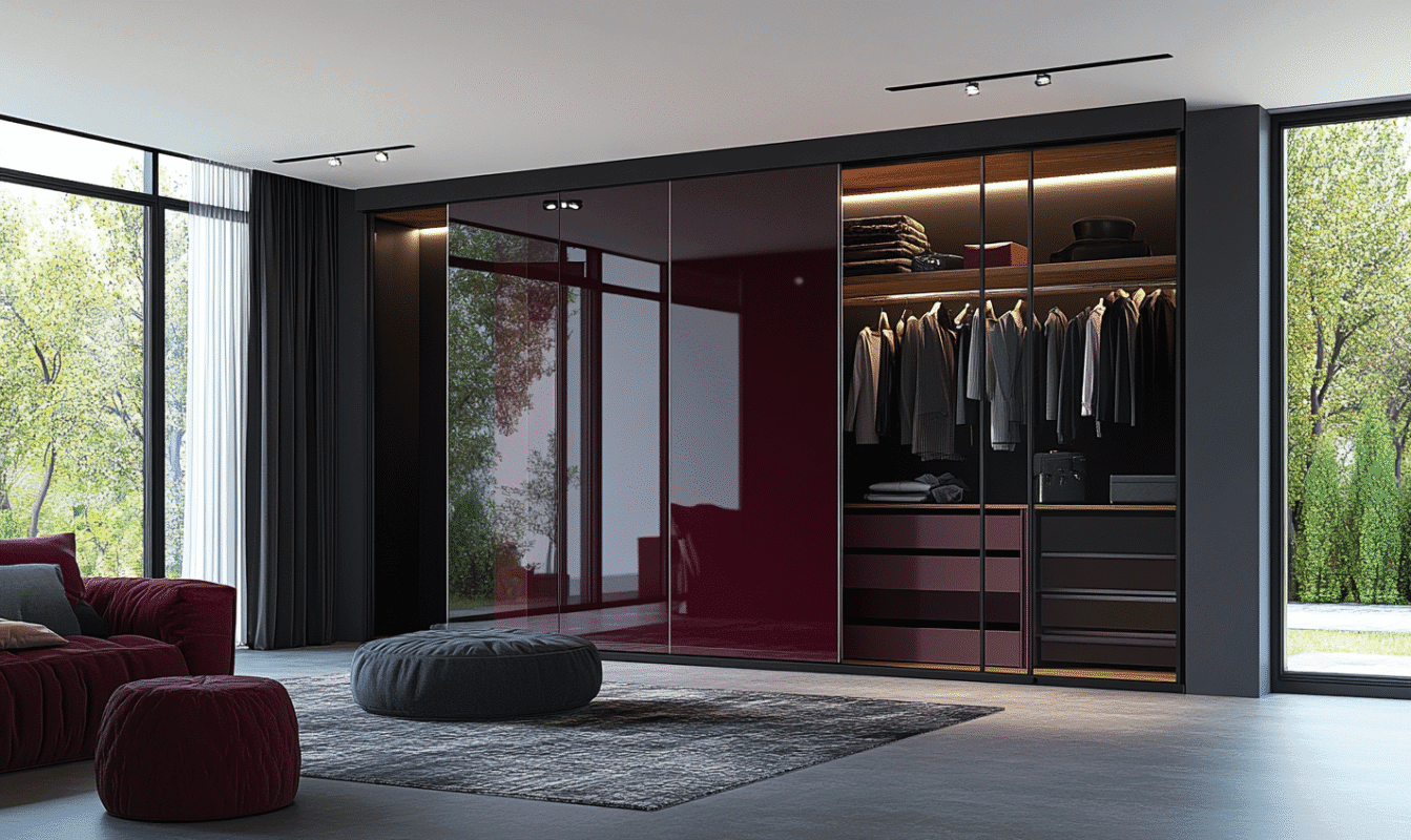 fitted wardrobe for modern homes