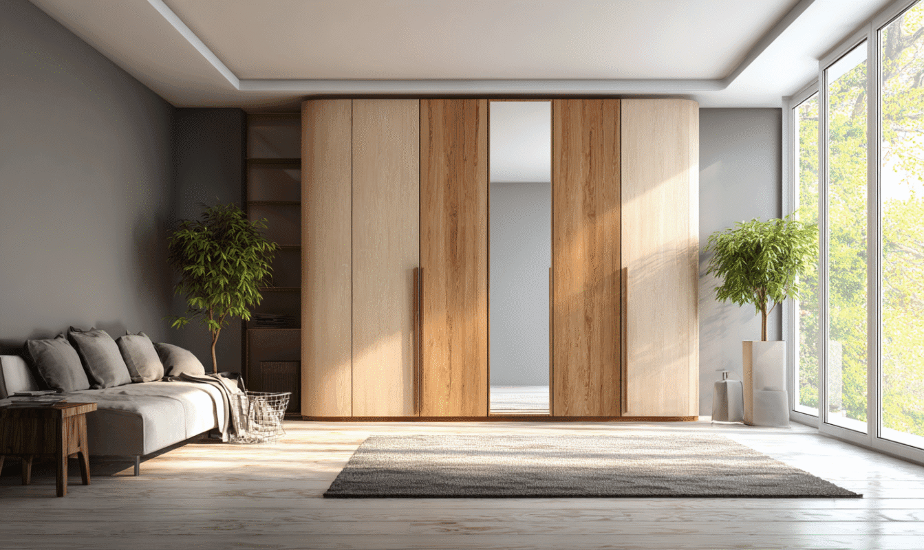 20 creative wooden wardrobe designs