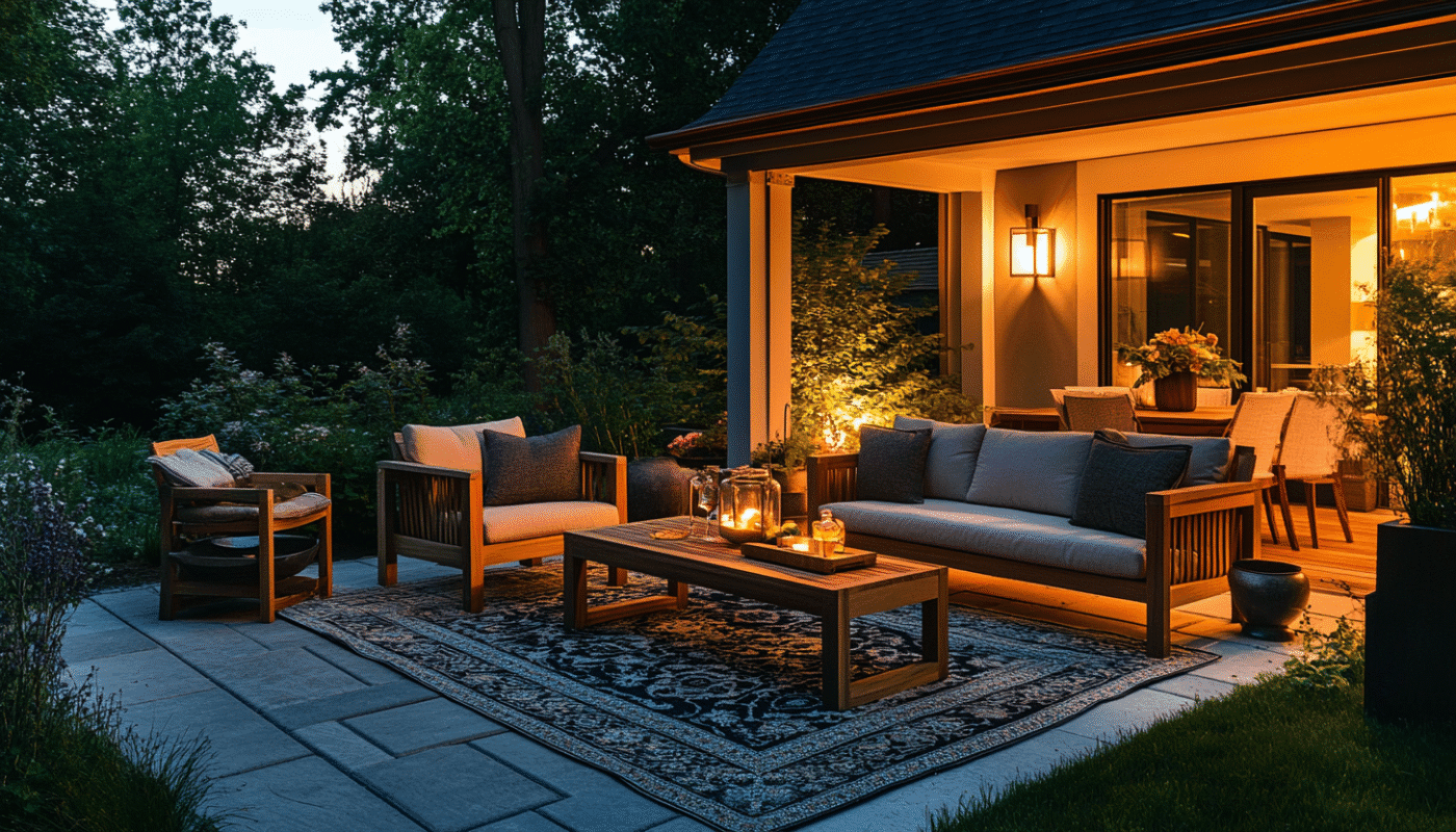 why outdoor rugs matter in luxury design