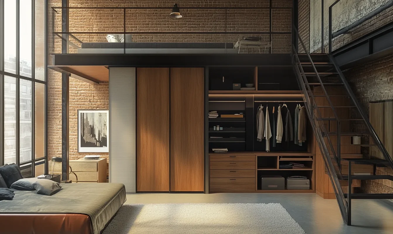 mezzanine levels wardrobe designs