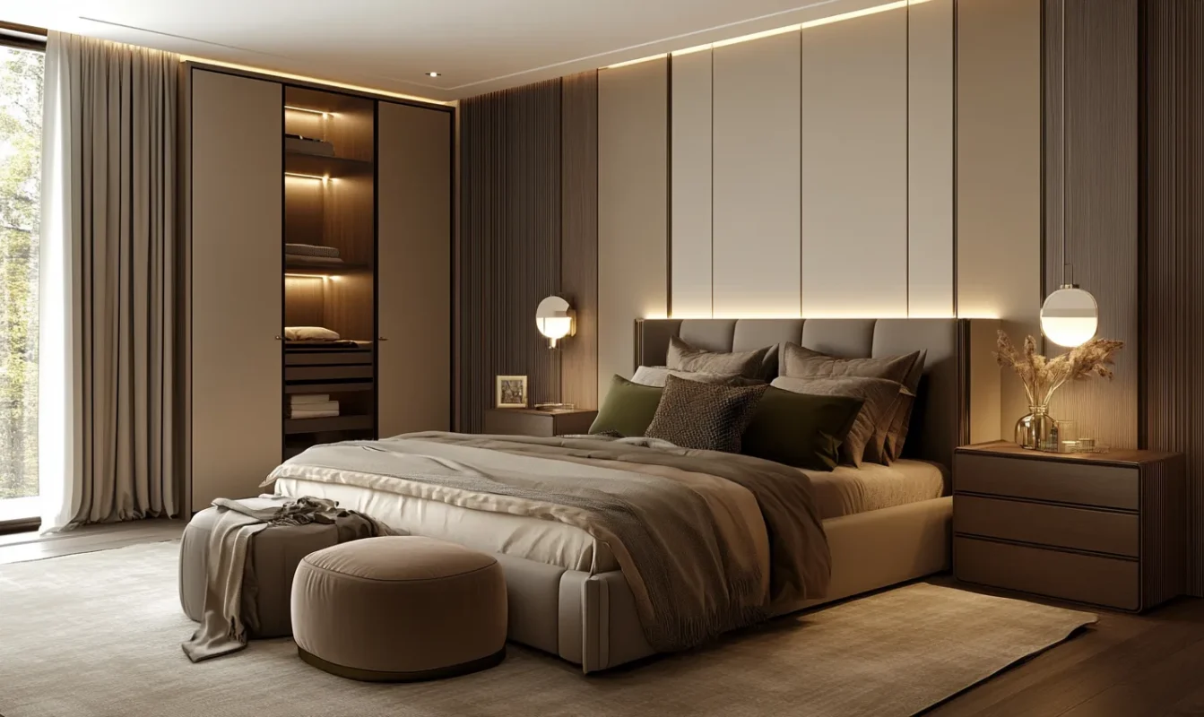 colour co-ordinated systems for wardrobe designs