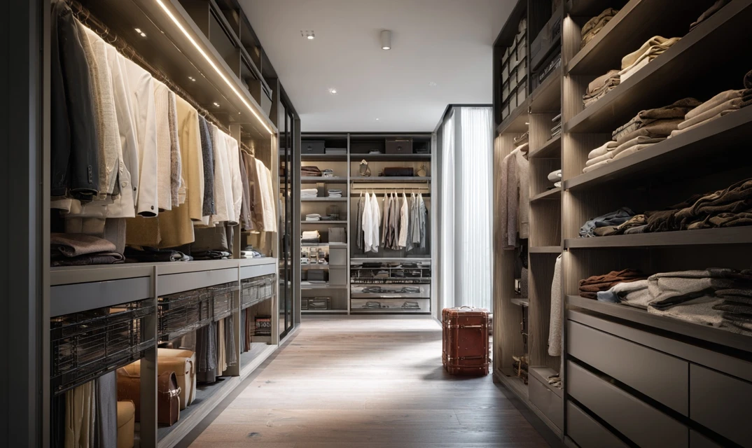 future ready walk in wardrobe