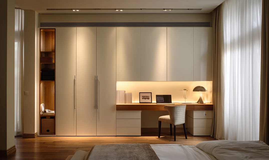 guest room fitted wardrobe